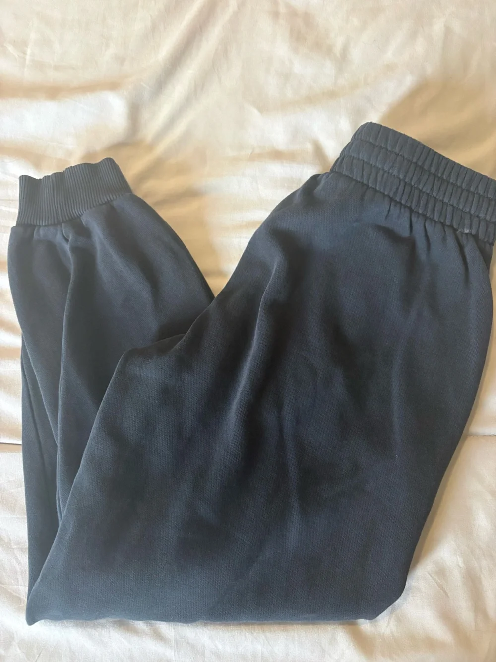 Nike Kids Black Sweatpants with White Logo